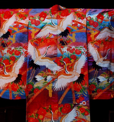 Уникальная коллекция винтажных свадебных кимоно из Японии