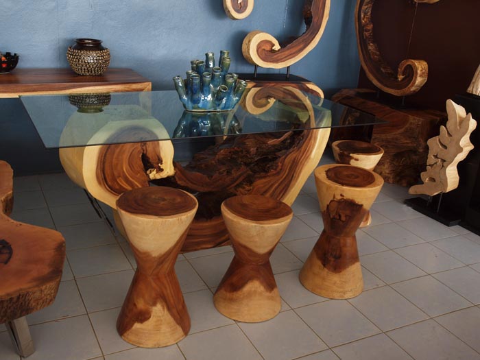 тайская эксклюзивная мебель из массива деревьев ценных пород