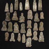 Коллекция серебряного Будды, исполняющего обет. Кхмер, 14-17 век