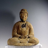 Красивая статуя Амиды Будды, Муромачи – Момойама, 15-16 век.