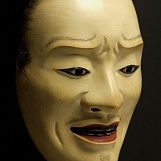 Красивая подписанная маска Кантан Оттоку Нох, 20-1 век.SOLD!