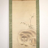 Cвиток c тигром, Киши Гантаи, поздний Эдо  (18-19 век) SOLD!