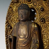Статуэтка Амида Будды, середина эпохи Эдо (1700-1760-е)