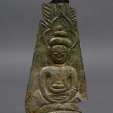 Большое серебряное буддистское изображение, Кхмер