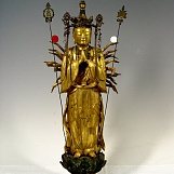 Красивая статуэтка Каннона Босацу, Эдо (1750-1800)SOLD!